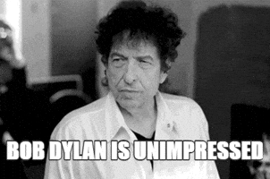 Bob Dylan Reaction GIF Bob Dylan Reaction GIF