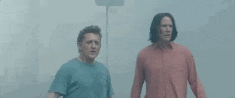 No Way Disbelief GIF by Bill & Ted Face the Music No Way Disbelief GIF by Bill & Ted Face the Music