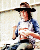 the walking dead carl GIF the walking dead carl GIF