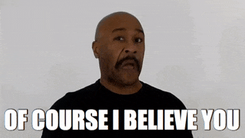 Believe Just Kidding GIF by Robert E Blackmon Believe Just Kidding GIF by Robert E Blackmon